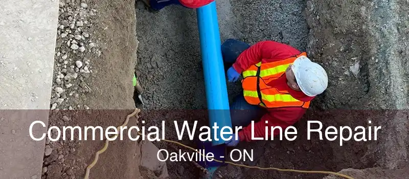 Commercial Water Line Repair Oakville - ON