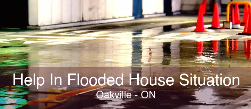 Help In Flooded House Situation Oakville - ON