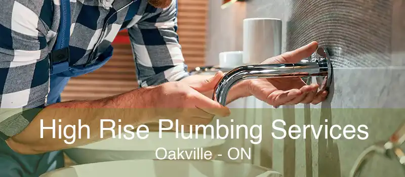 High Rise Plumbing Services Oakville - ON