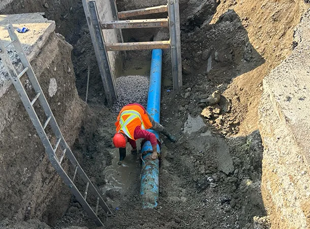 Sewer Pipe Burst Replacement in Oakville, ON