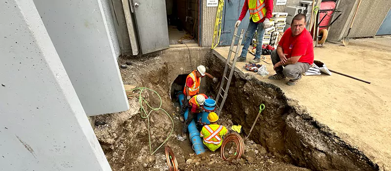 Underground Pipe Leak Repair in Oakville, ON