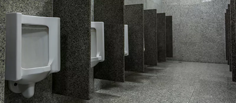 Urinal Divider Installation in Oakville, ON