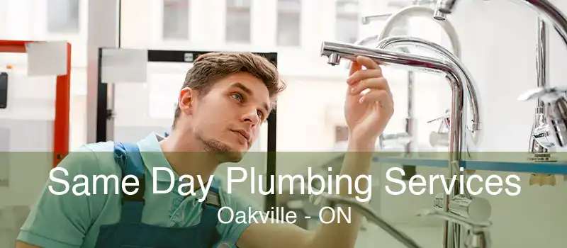 Same Day Plumbing Services Oakville - ON