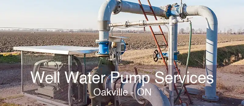 Well Water Pump Services Oakville - ON